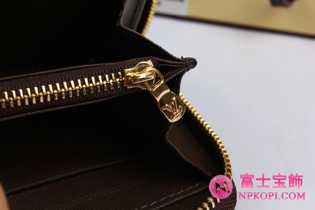 大人気ラウンドファスナー長財布 LOUISVUITTON N60015 ダミエ ジッピー 長財布 ルイヴィトン 